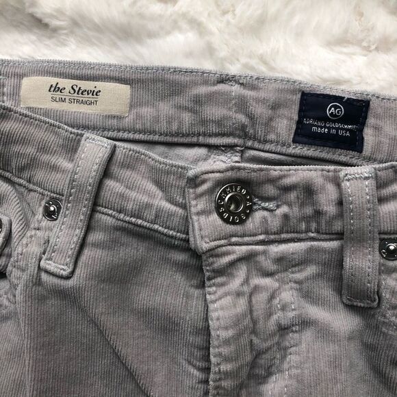 AG The Stevie Slim Straight Corduroy - Women’s 29 - Picture 8 of 9